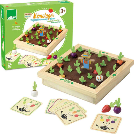 Vegetable Garden Memory Game - Vilac