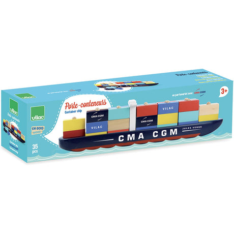 Stacking Container Ship - Vilac