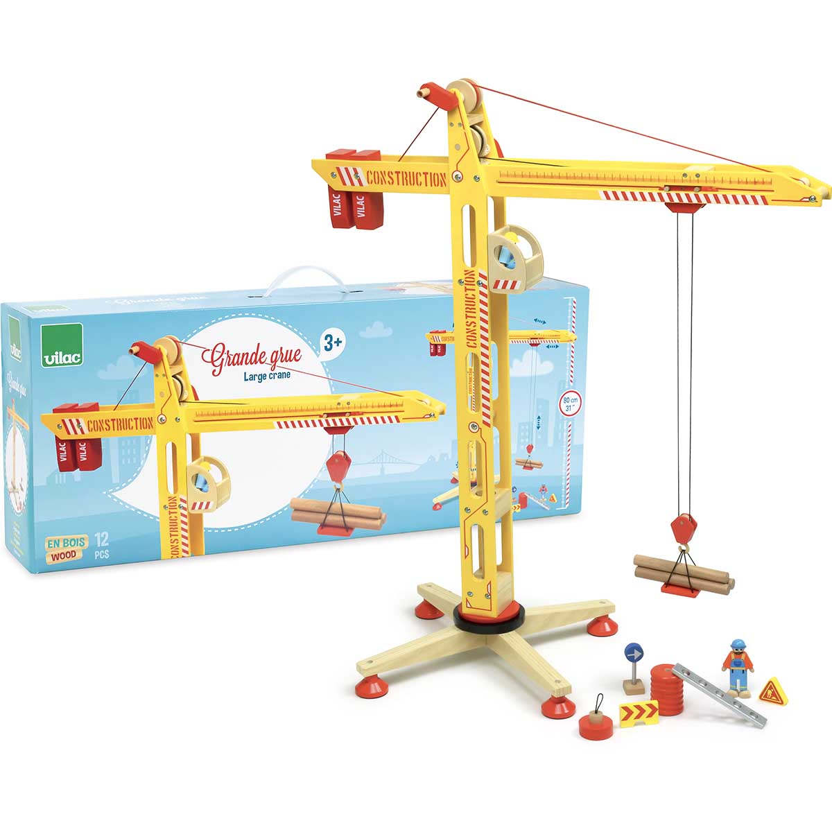 Large Working Crane My Small World Toy Store
