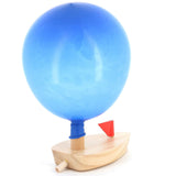 Balloon Powered Wooden Boat