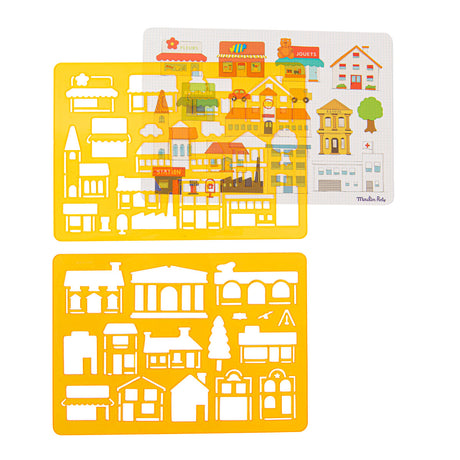 Stencils Set - City