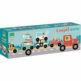 Truck and Trailer with Stacking Vehicles