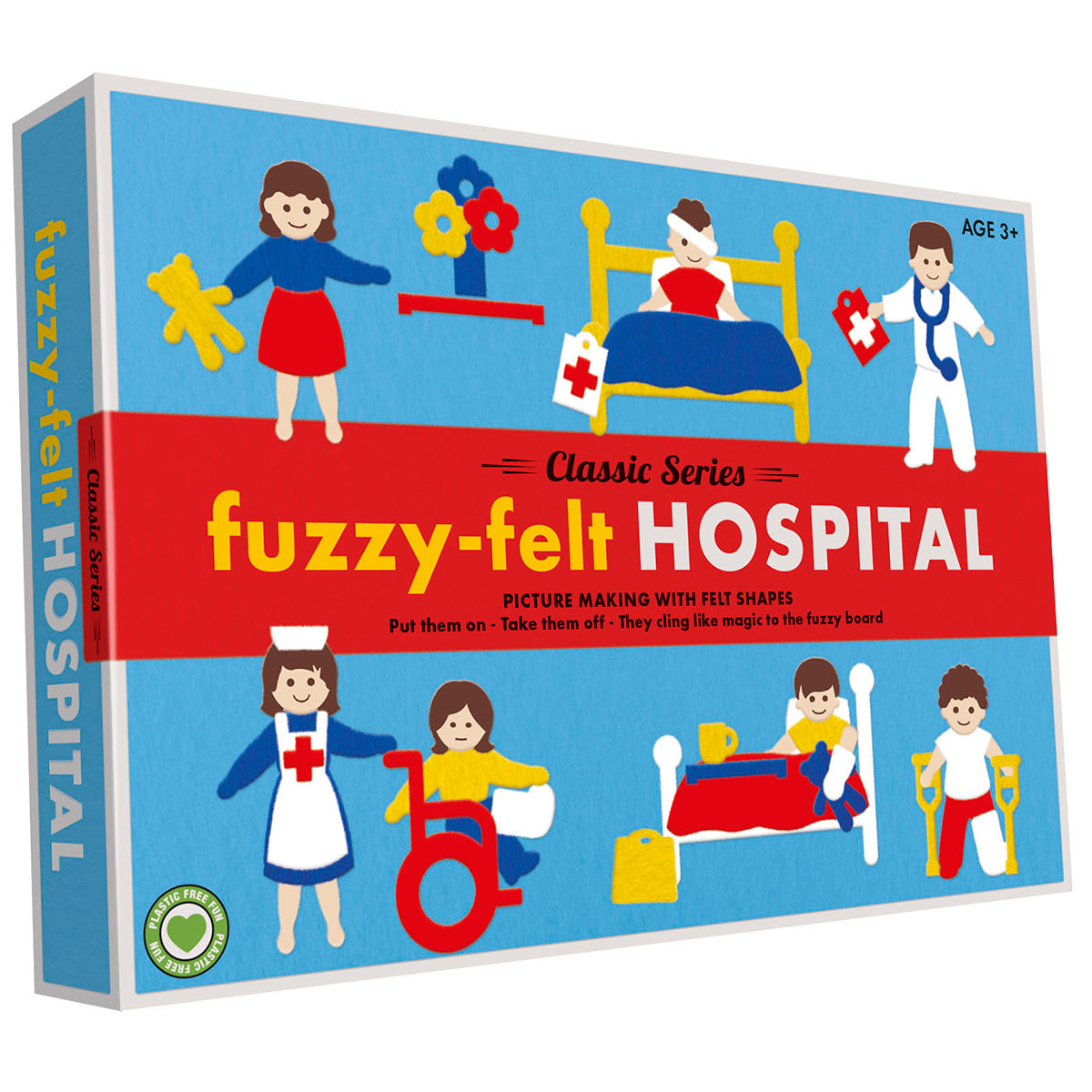 Fuzzy Felt Retro - Hospital