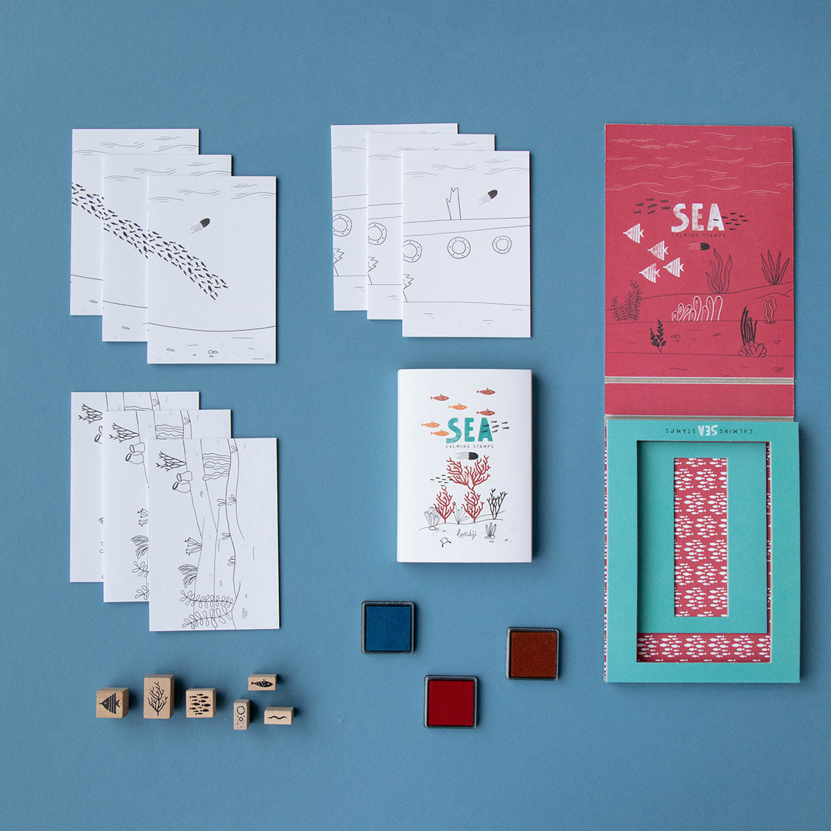 Londji Calming Stamps - Sea