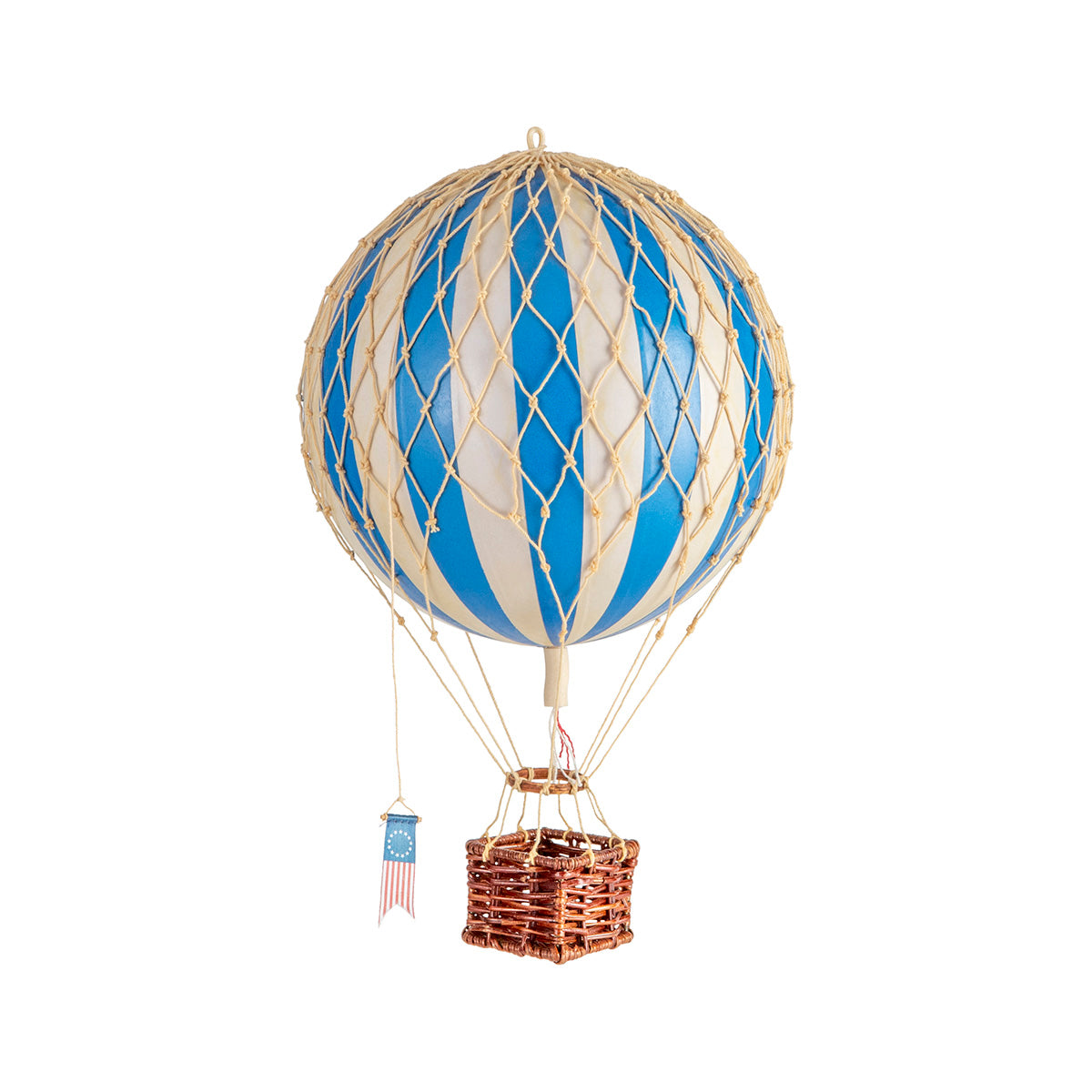 *Wonky* Hot Air Balloon, Travel Light Medium Blue