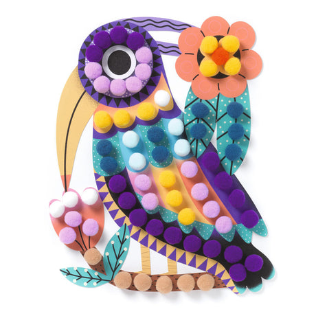 Djeco Shapes and Bobbles Collage