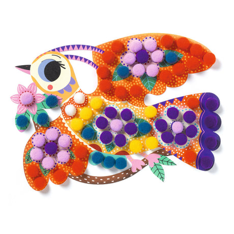 Djeco Shapes and Bobbles Collage