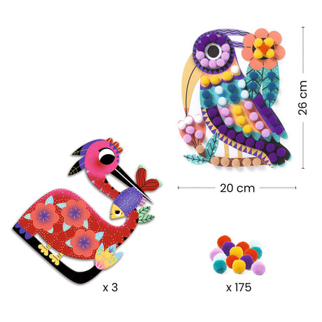 Djeco Shapes and Bobbles Collage