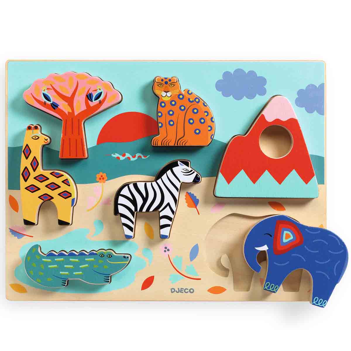 Djeco Puzzle - Savana Story