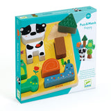 Djeco First Puzzle - Puzz & Match Happy