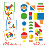 Geoform Magnets by Djeco