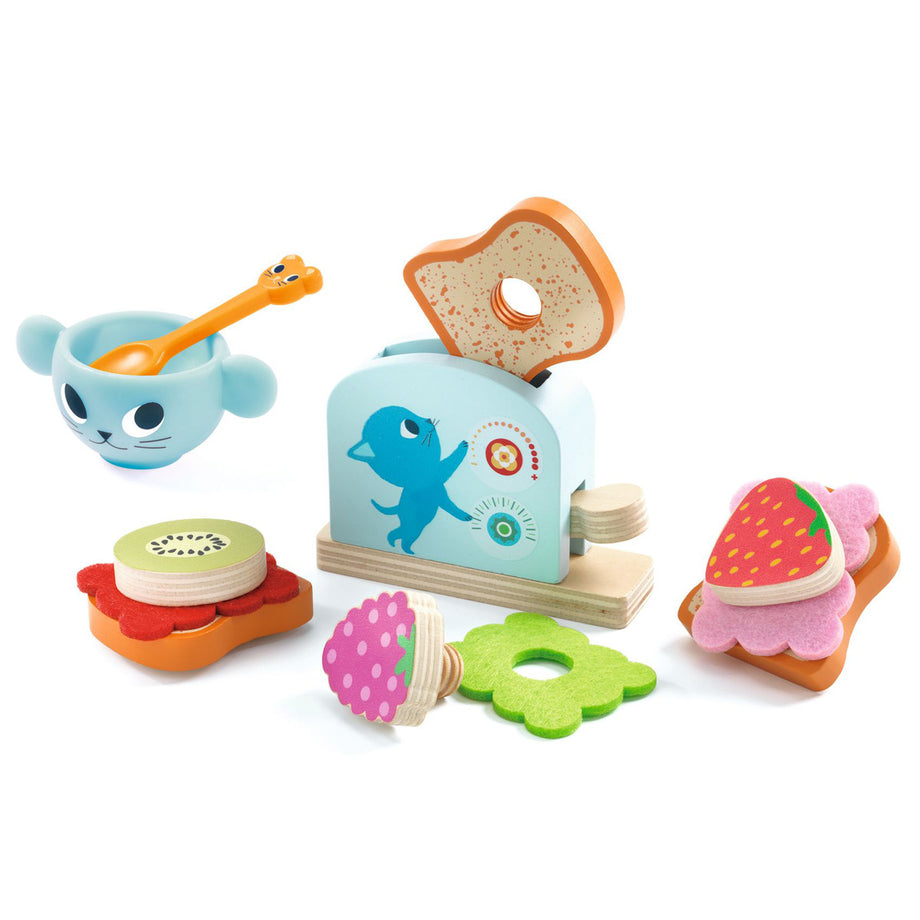First Role Play Kitten s Breakfast by Djeco My Small World Toy Store