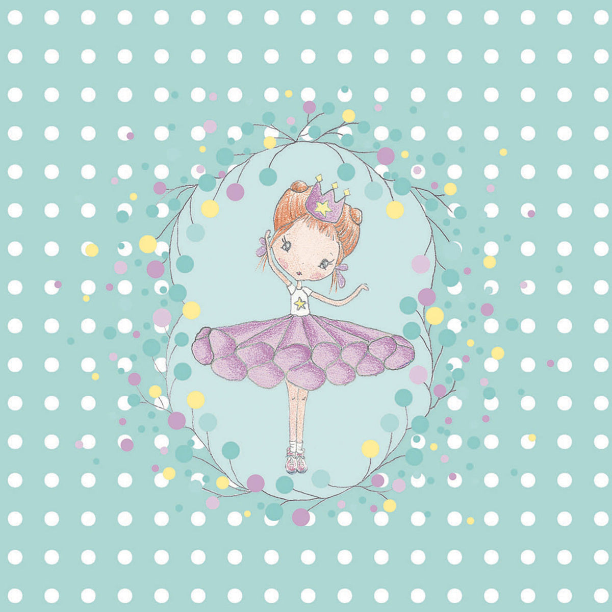 *Wonky* Djeco Jewellery Box - Delicate Ballerina