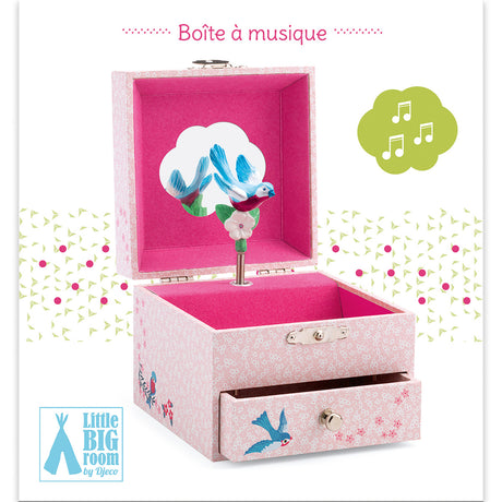 *Wonky* Djeco Jewellery Box - Chaffinch's Melody