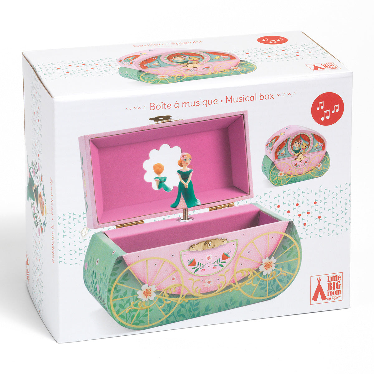 Djeco Jewellery Box - Carriage Ride