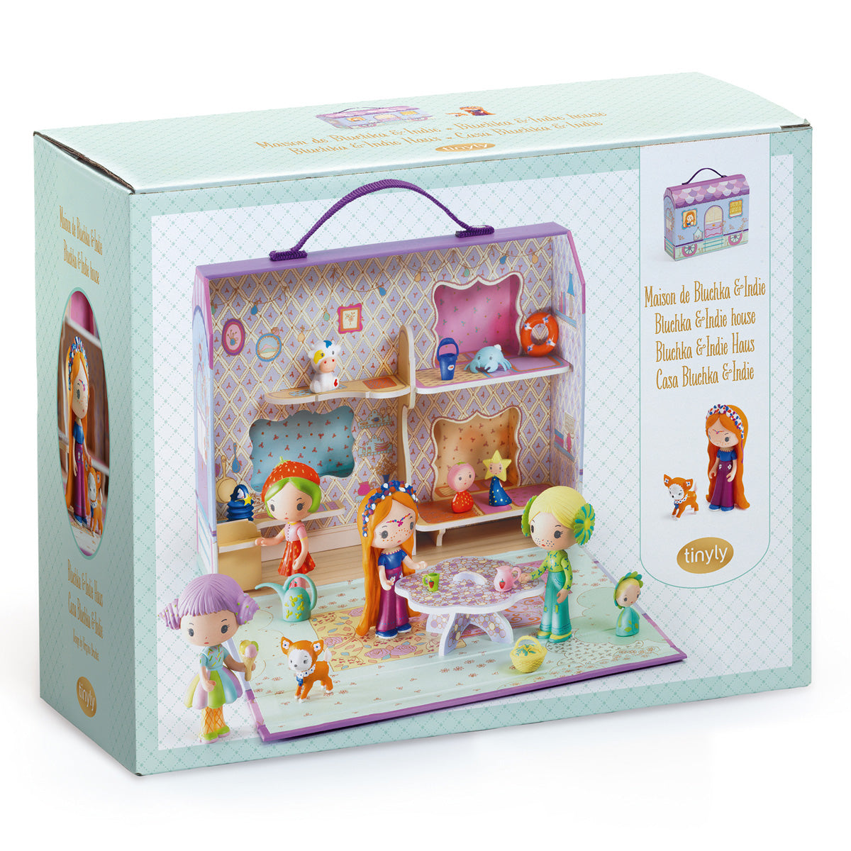 Tinyly Bluchka & Indie's House by Djeco