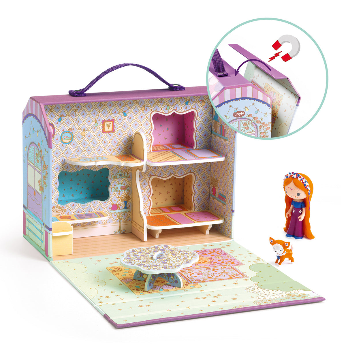 Tinyly Bluchka & Indie's House by Djeco