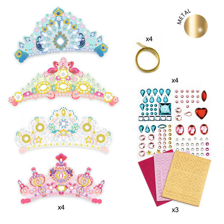 DIY Mosaic Tiaras