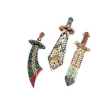 DIY Mosaic Pirate Swords to Decorate