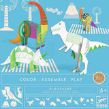 Djeco Colour Make Assemble - Dinosaurs