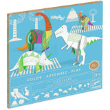 Djeco Colour Make Assemble - Dinosaurs