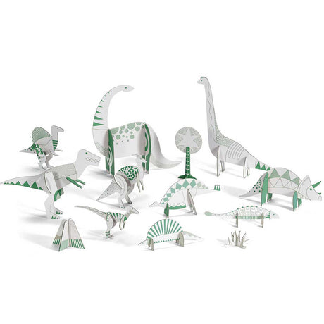 Djeco Colour Make Assemble - Dinosaurs