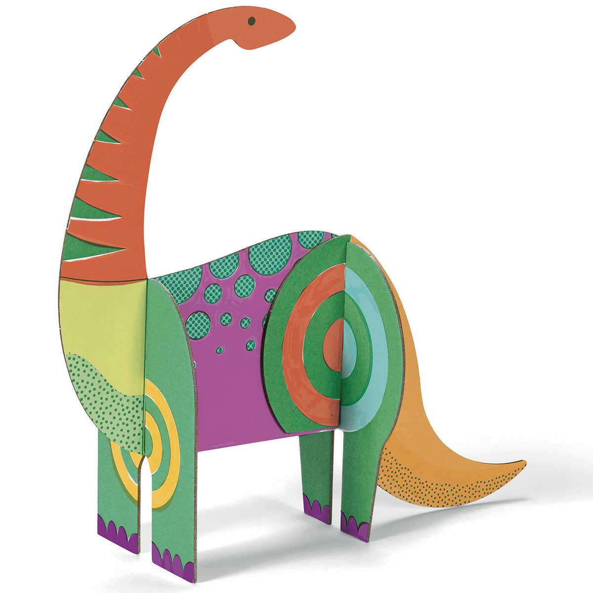 Djeco Colour Make Assemble - Dinosaurs