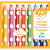 Djeco Colours - 8 First Colouring Pencils