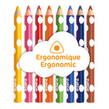 Djeco Colours - 8 First Colouring Pencils