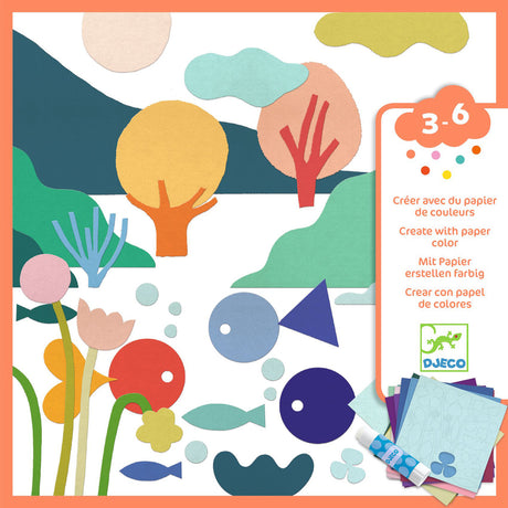 *Wonky* Little Papers Creation Box by Djeco