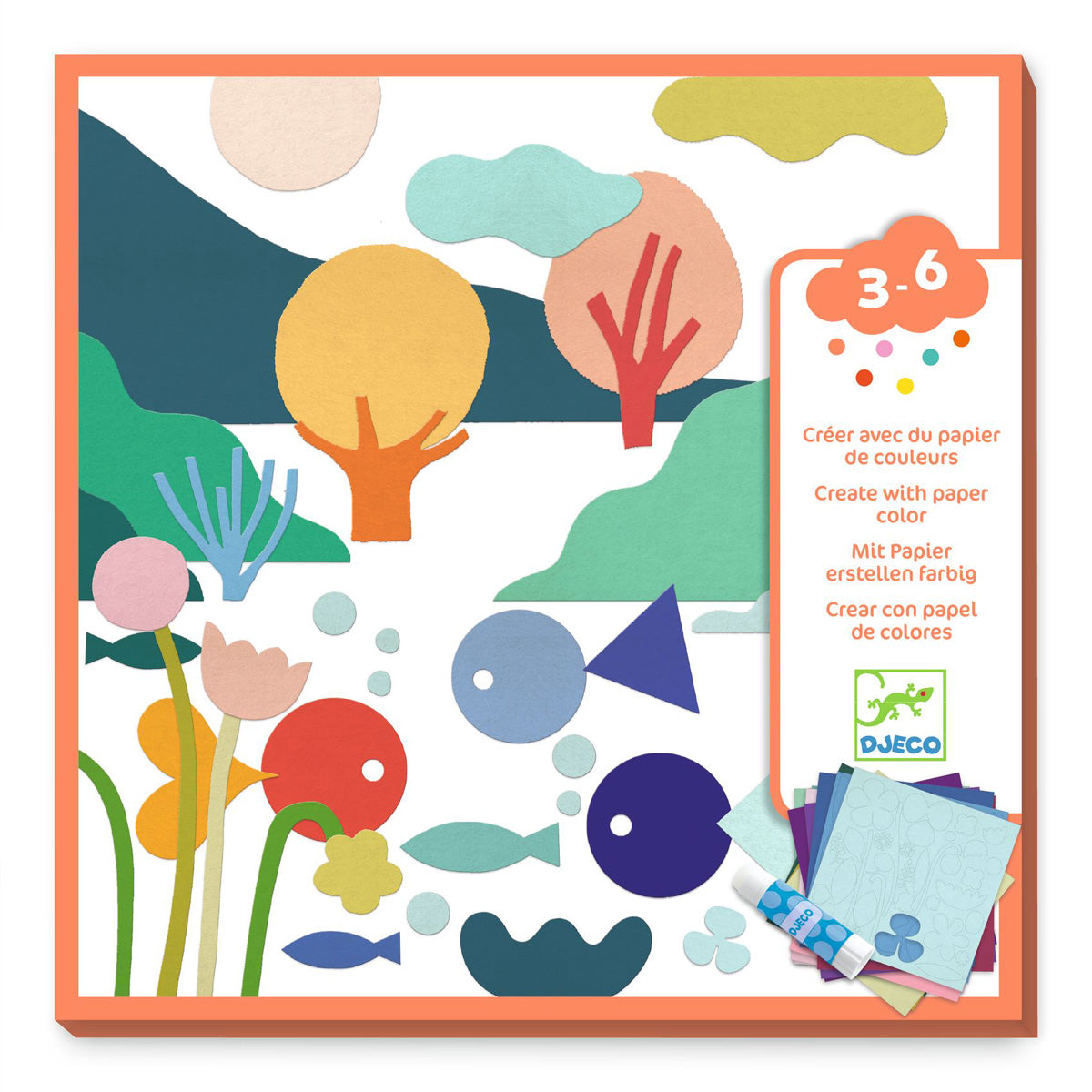 *Wonky* Little Papers Creation Box by Djeco