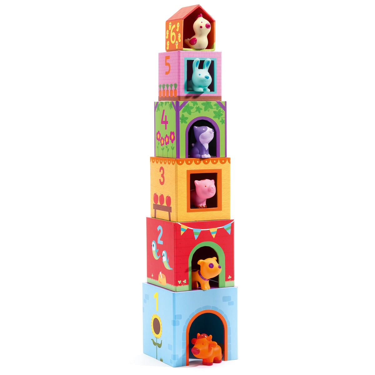Topanifarm Stack and Play by Djeco