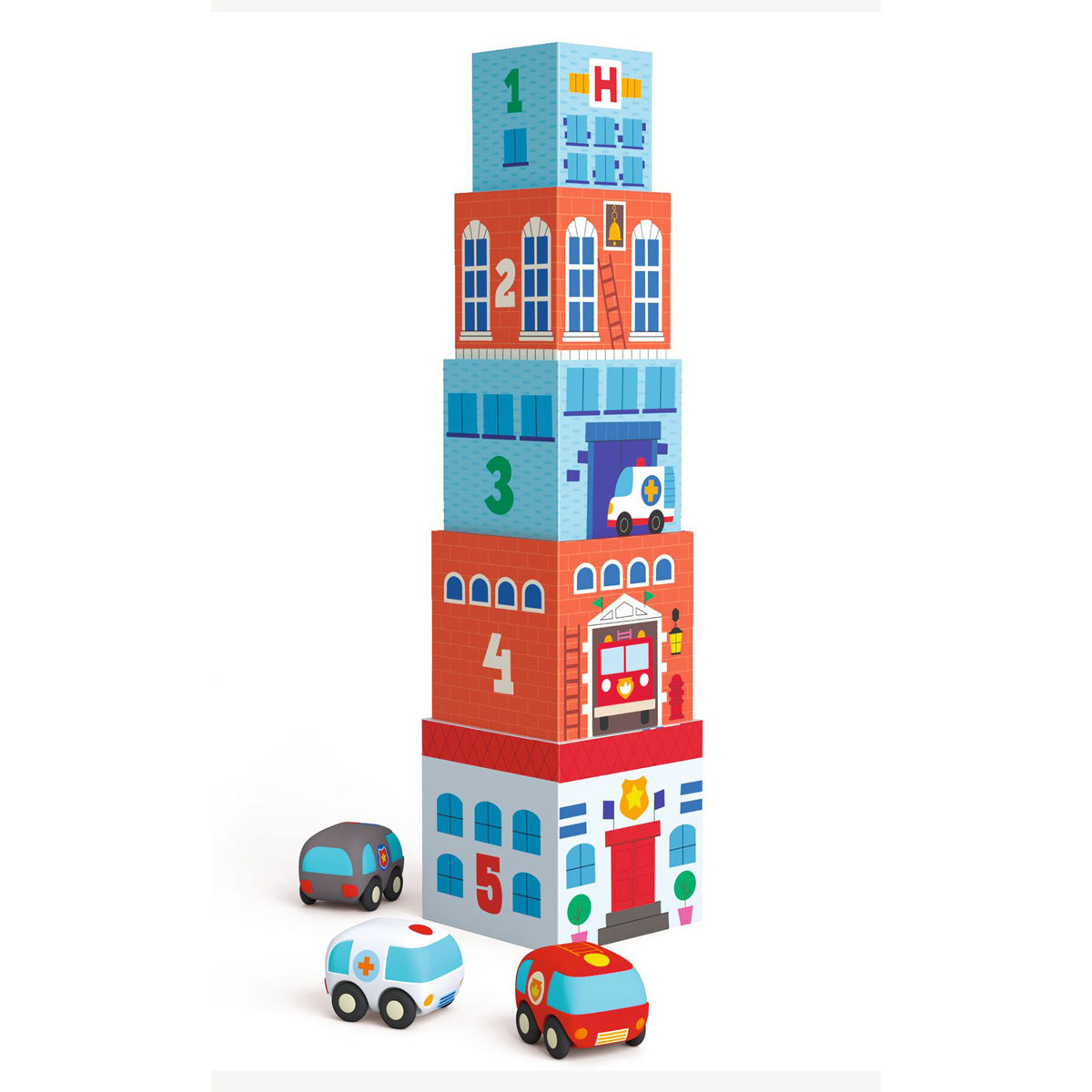 TopaniCar Stack and Play by Djeco