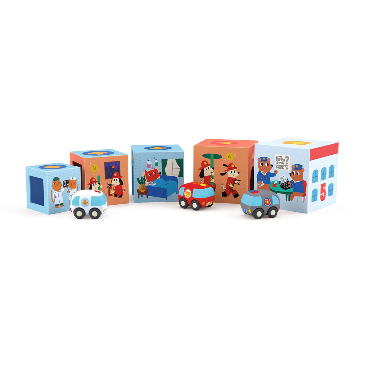 TopaniCar Stack and Play by Djeco
