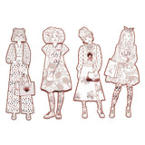 Djeco Large Colouring Nina & Friends