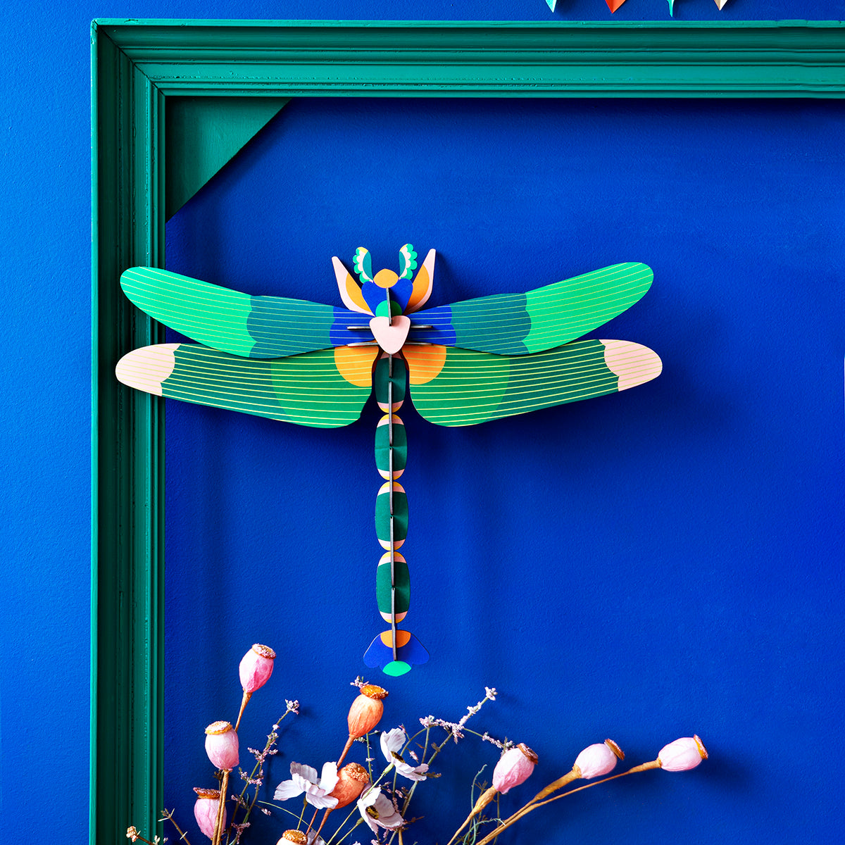 Insects Big - Dragonfly Green