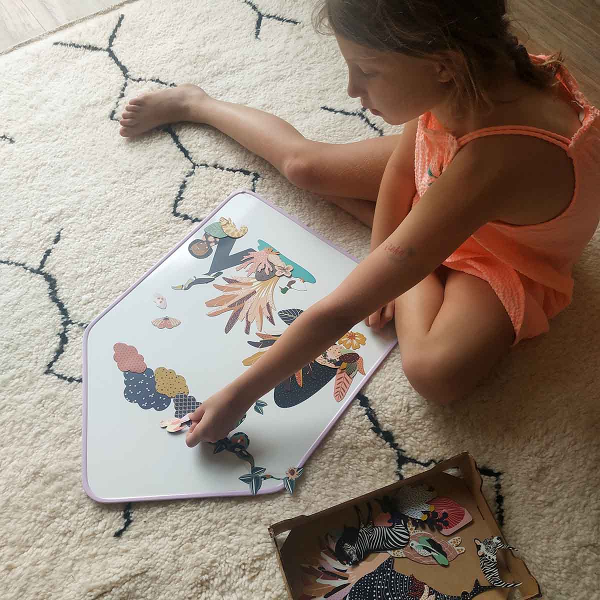 Little House Magnetic Slate Board