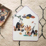 Little House Magnetic Slate Board