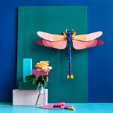 Insects Big - Dragonfly Pink