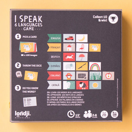 I Speak 6 Languages Game by Londji