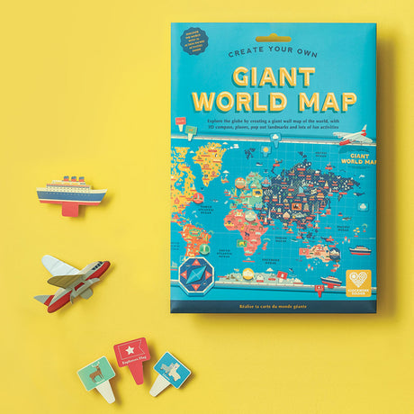Create Your Own Giant World Map