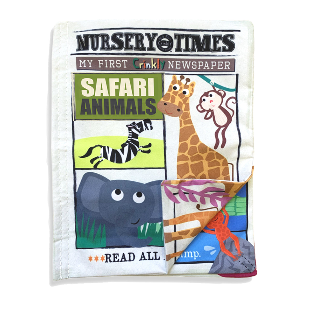 Crinkly Cloth Books - Safari