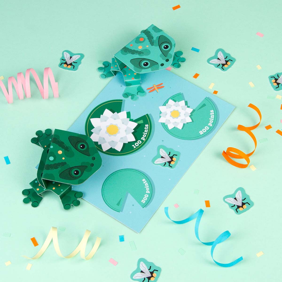Create Your Own Jumping Frogs