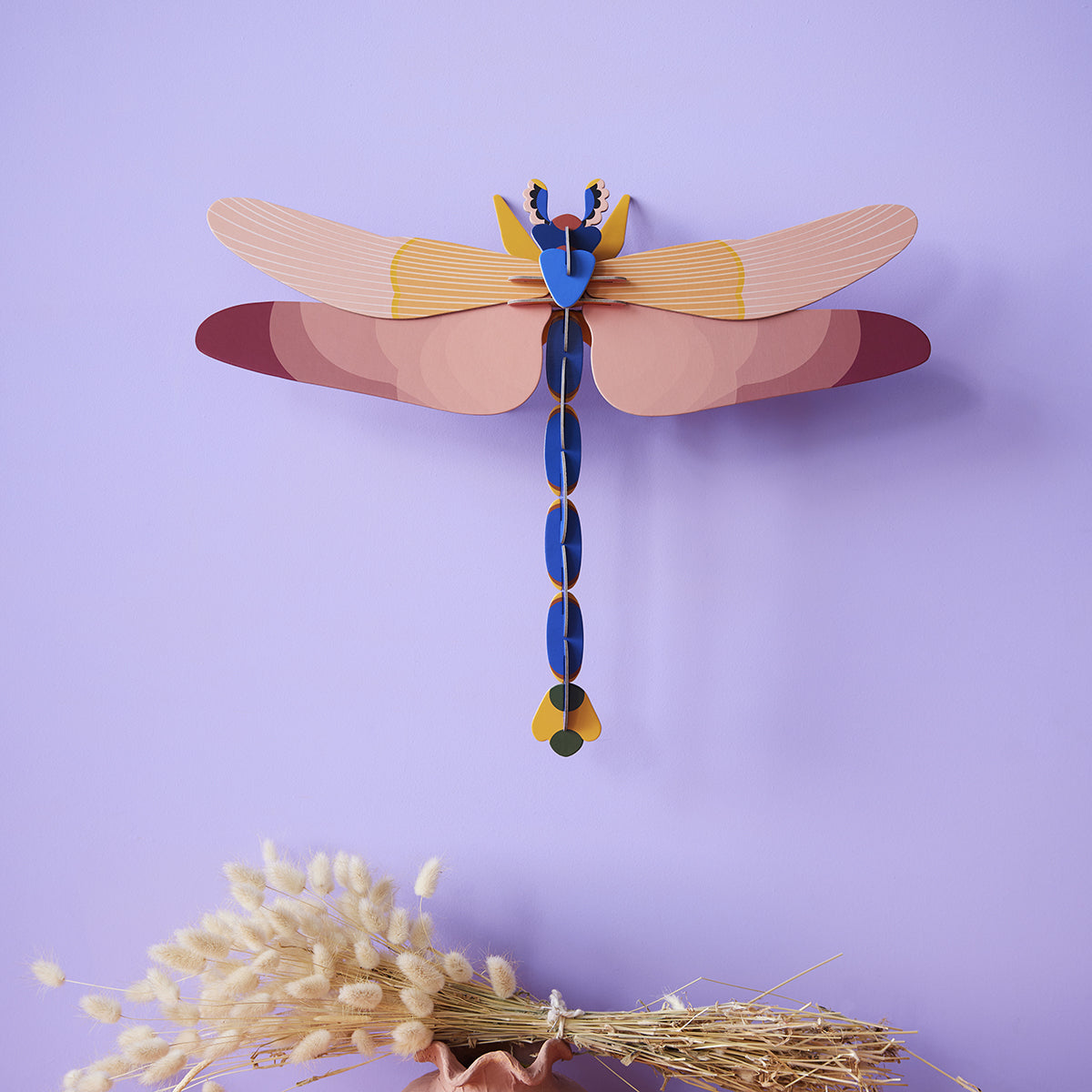 Insects Big - Dragonfly Pink