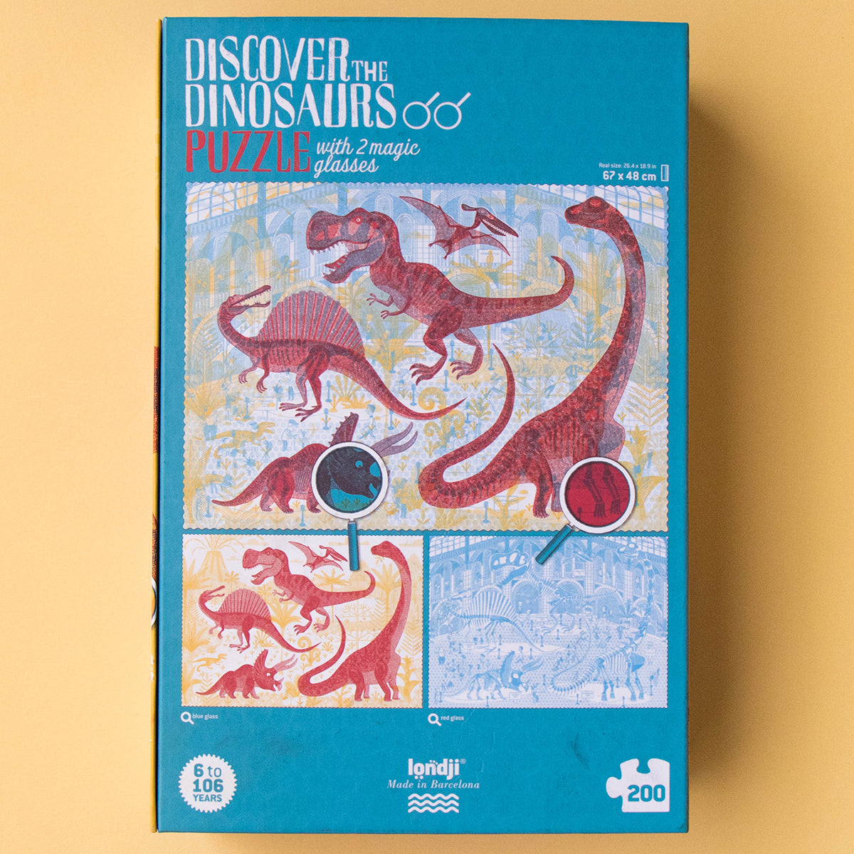 Discover The Dinosaurs Puzzle - Londji