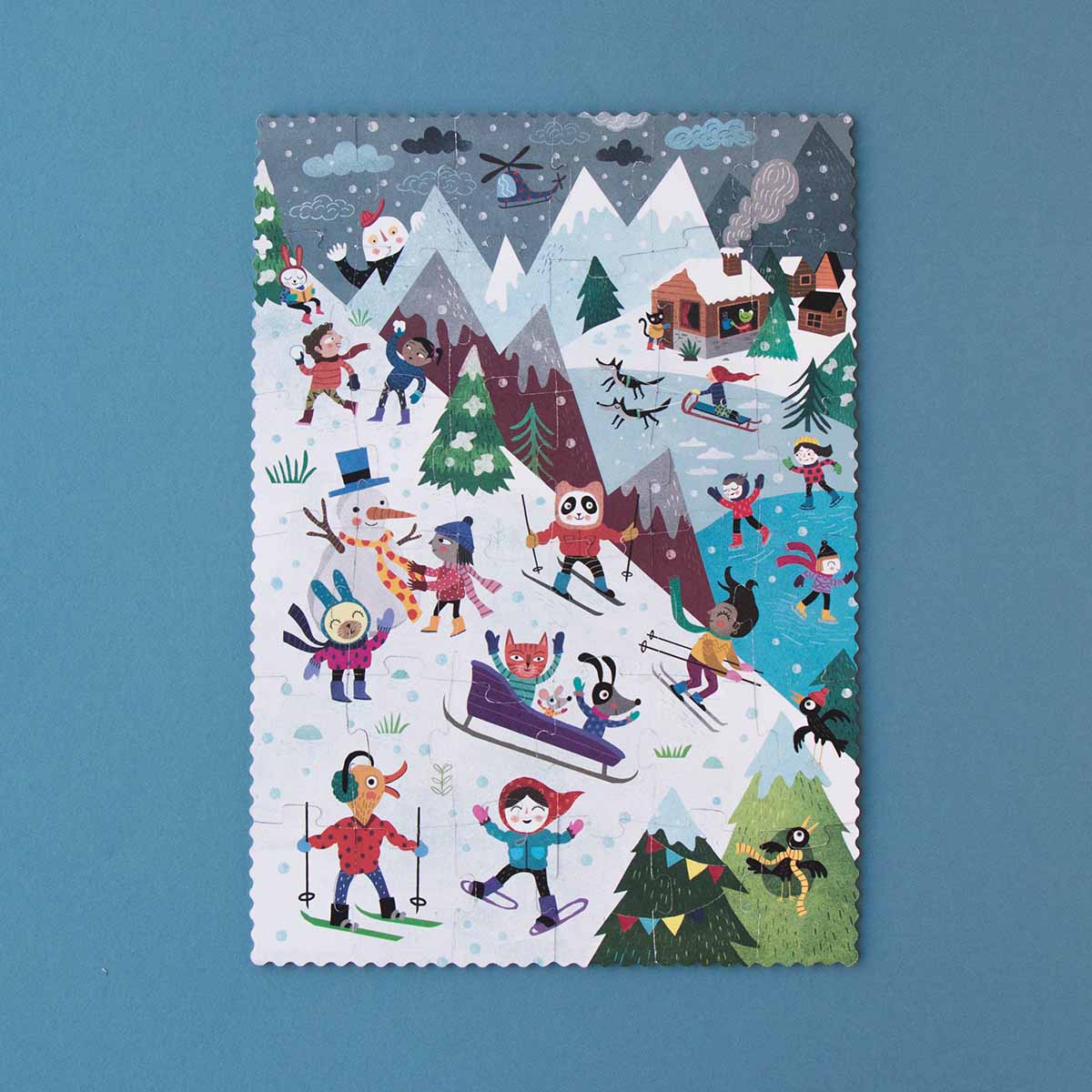 Let's Go To The Mountain Puzzle