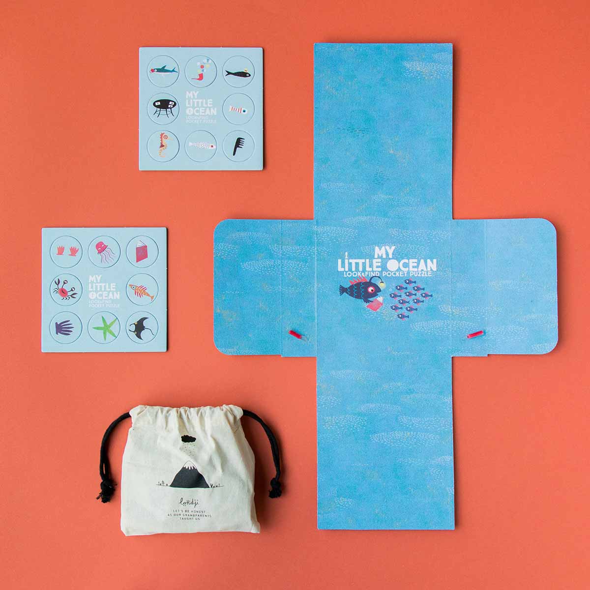 My Little Ocean Pocket Puzzle - Londji