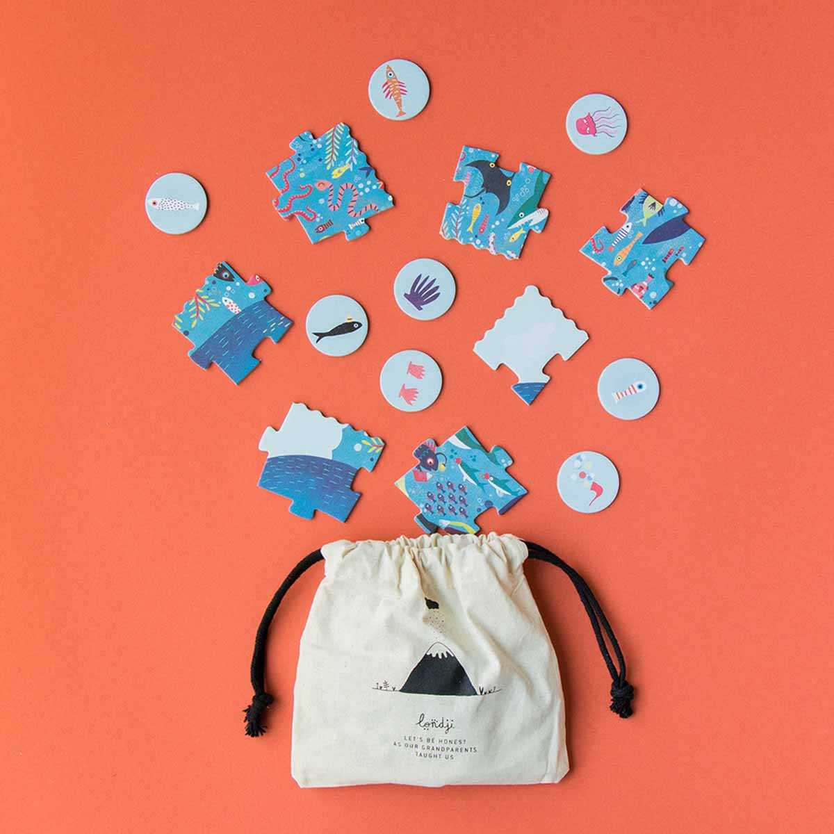 My Little Ocean Pocket Puzzle - Londji