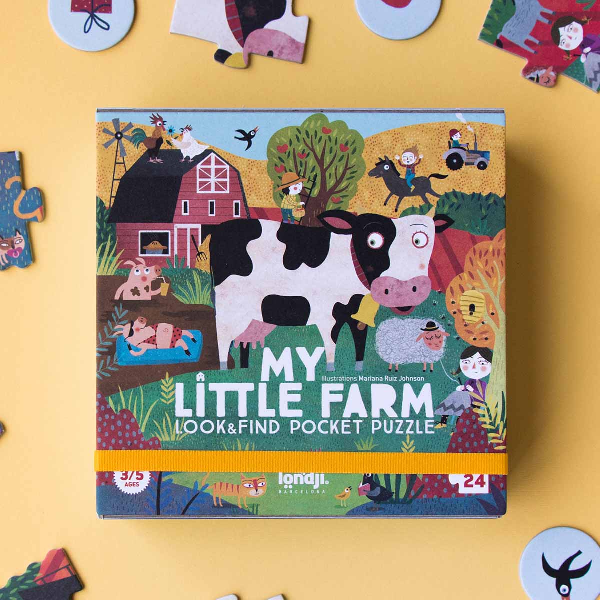 My Little Farm Pocket Puzzle - Londji