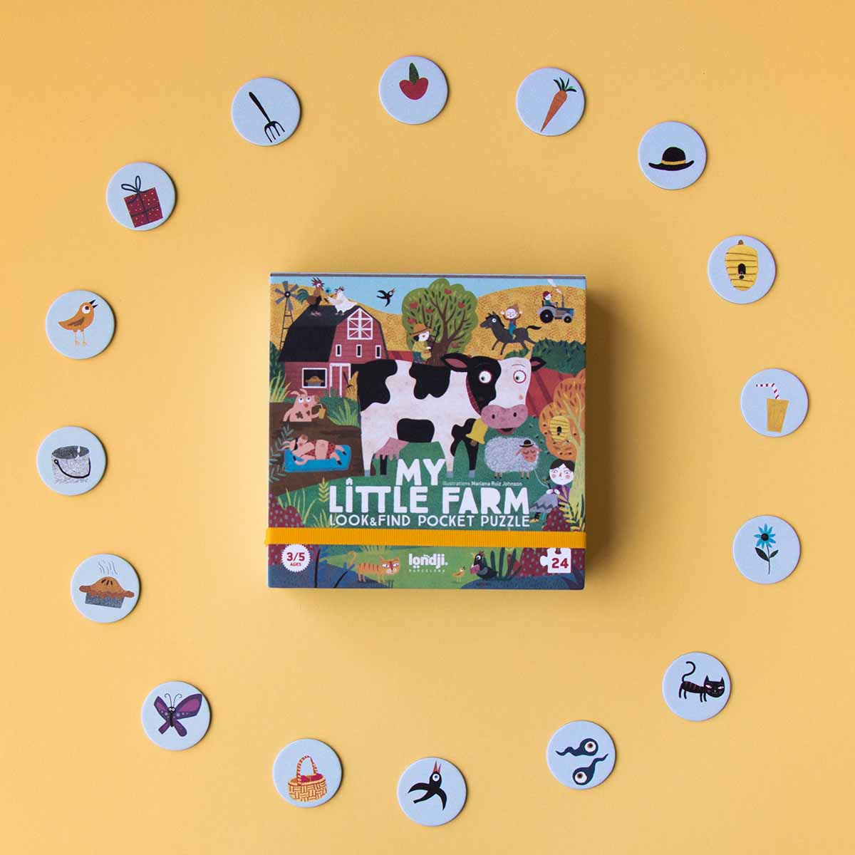 My Little Farm Pocket Puzzle - Londji